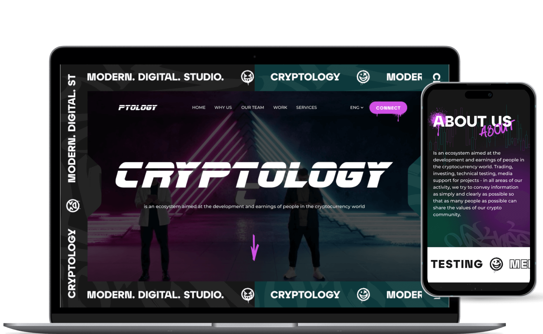 Cryptology mockup